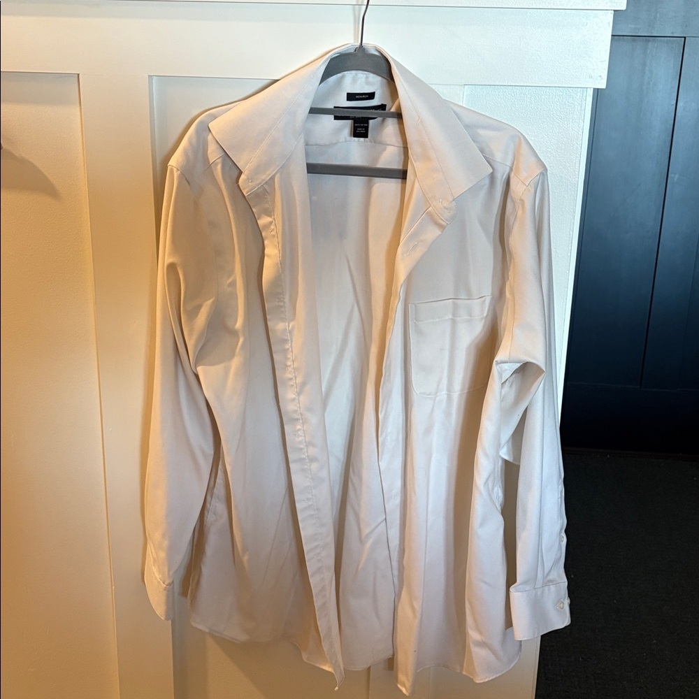 Pronto Uomo Non-Iron White Shirt
